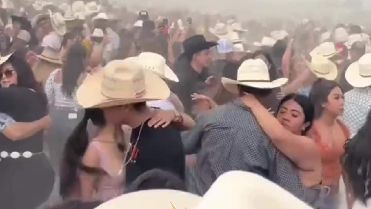 This is how they dance in a town in Mexico