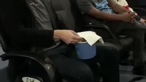 Popcorn trick