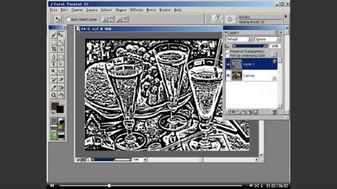 Select The Drawing Line Of The Picture