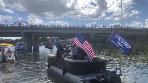 Lake County Florida Trump Parade Dead River