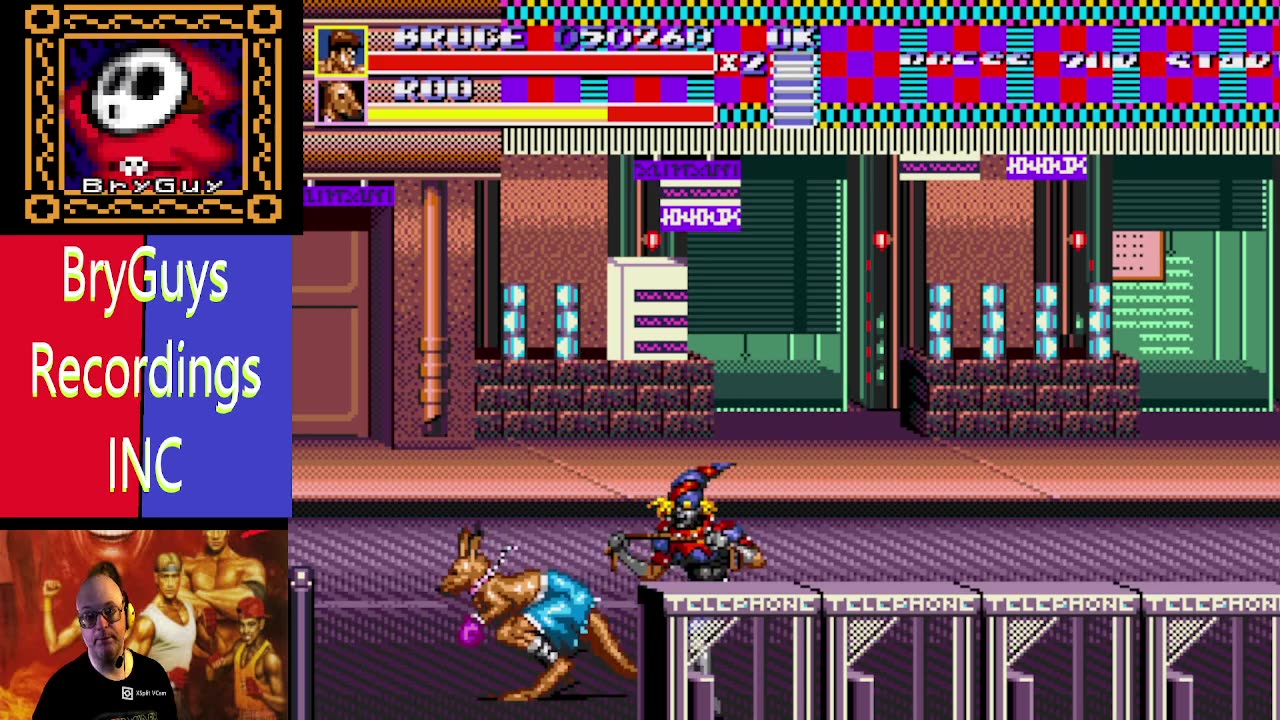 Bruce Lee Streets of Rage 2 Hack