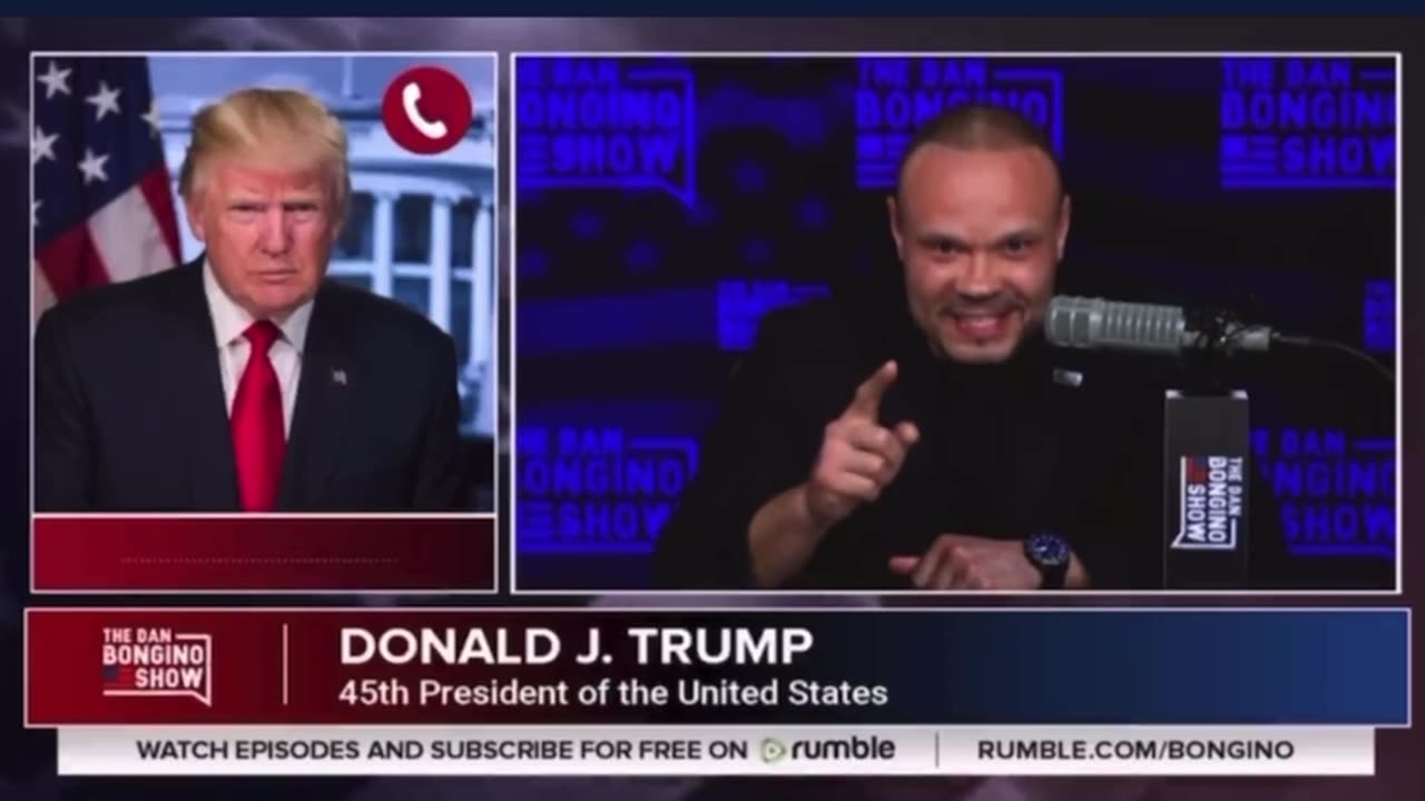 The influencer Dan Bongino Kissing Trumps ass