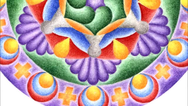 Universal Solfeggio Frequency Mandalas