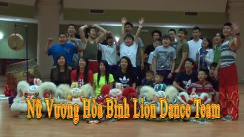 Nu Vuong Hoa Binh Lion Dance Team