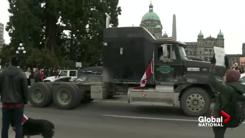 Victoria, British Columbia Braces for a New Trucker Convoy at the BC Legislature