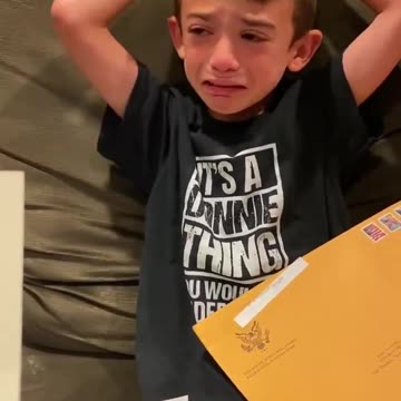 Trump Sends Letter to Special Boy with Rare Disease