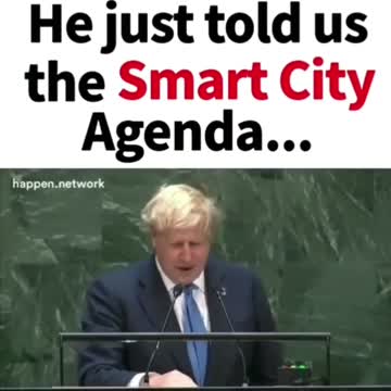Boris Johnson smart cities
