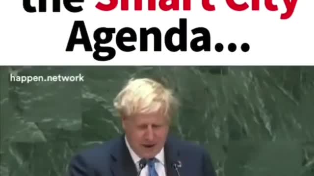 Boris Johnson smart cities