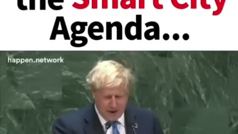 Boris Johnson smart cities