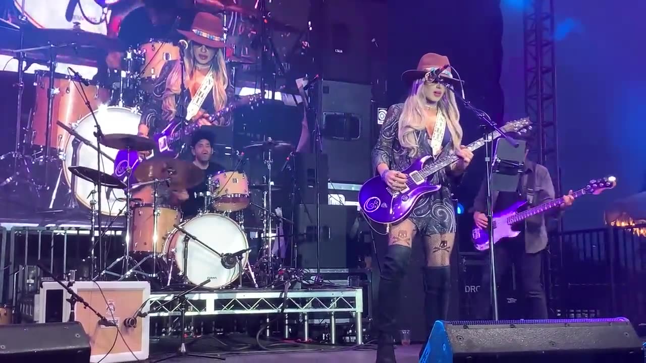 Orianthi performing at Brea Summerfest 2023 June 4 2023 (full show)