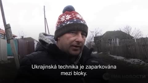 Uprchlík ze Severodoněcku vypráví jak jeho rodina uprchla před ukrajinskými nacisty z města