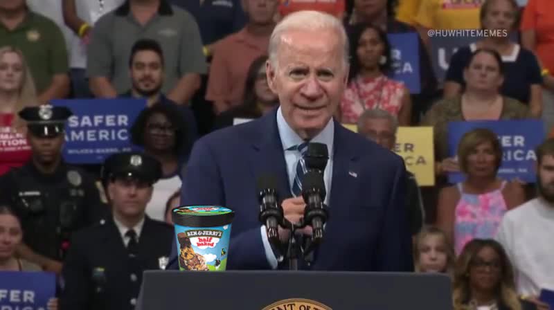 Now he wants to fund them 🙄 #fjbiden