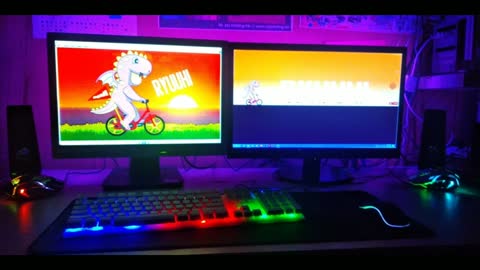 My Desktop Computer With RGB Light