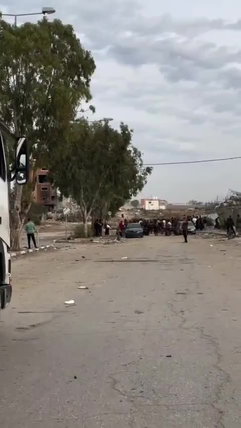 At the gate of "Welcome to Gaza" Israeli snipers are shooting anyone