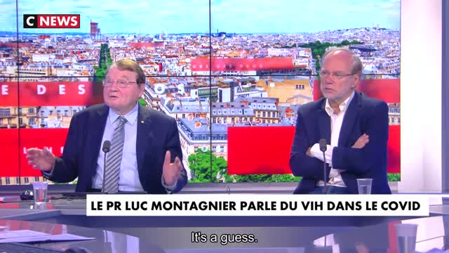 Luc Montagnier sagt Virus Bio-engineered im Labor - 17.4.2020