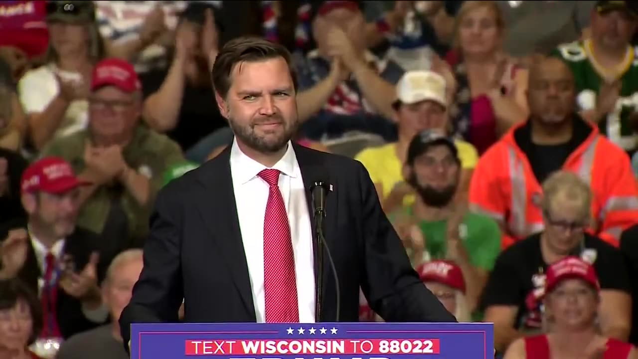 Vance Rally Waukesha Wisconsin 10/20/24