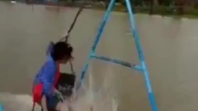 That's what it means to have people sitting on a swing
