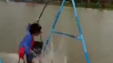 That's what it means to have people sitting on a swing