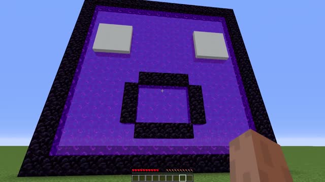 14 nether portals in 80 seconds