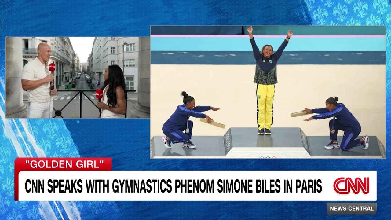 What is Simone Biles’ spirit animal?