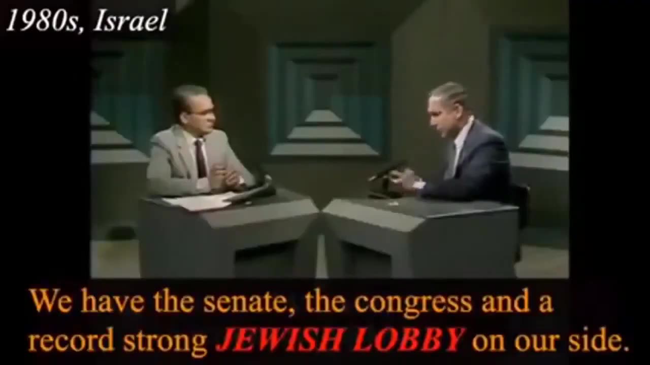 Benjamin Netanyahu talks about how he controls American politicians This was in the 1980’s