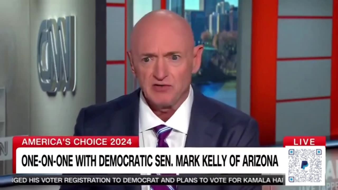 DEM AZ SENATOR DEFENDS KAMALA BORDER FLIP FLOP