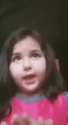 6 years" girl complaining MODI, why so much homework for kids?