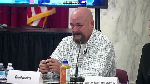 Sen. Ron Johnson- COVID VACCINE INJURED 16yo Son Ernest Ramirez TESTIMONY