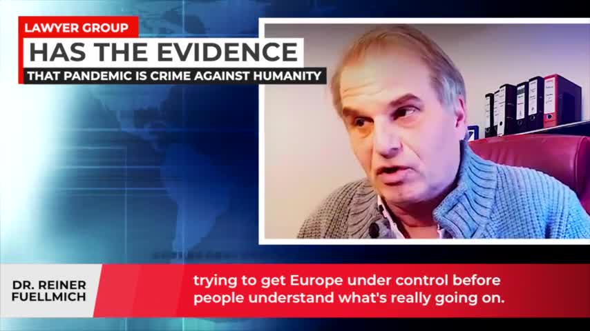 Dr Reiner Fuellmich Pandemic is Crime Against Humanity