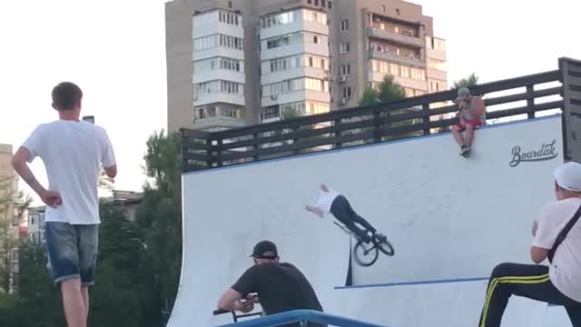 bmx crash