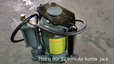 32T Pneumatic Hydraulic Bottle Jack