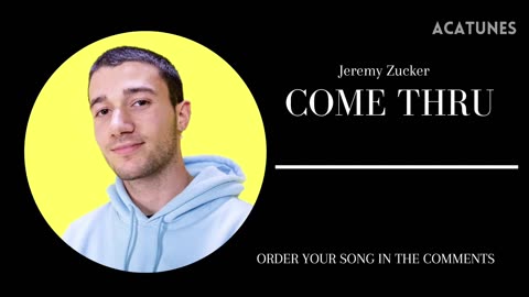 Jeremy Zucker Music Vocals - COME THRU