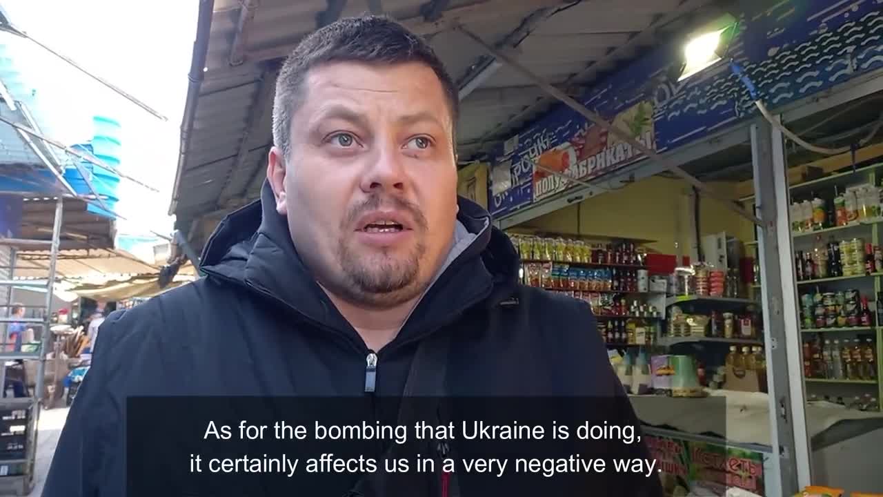 2022-09-21 Man I met in a Donetsk market yesterday spoke about the upcoming referendum