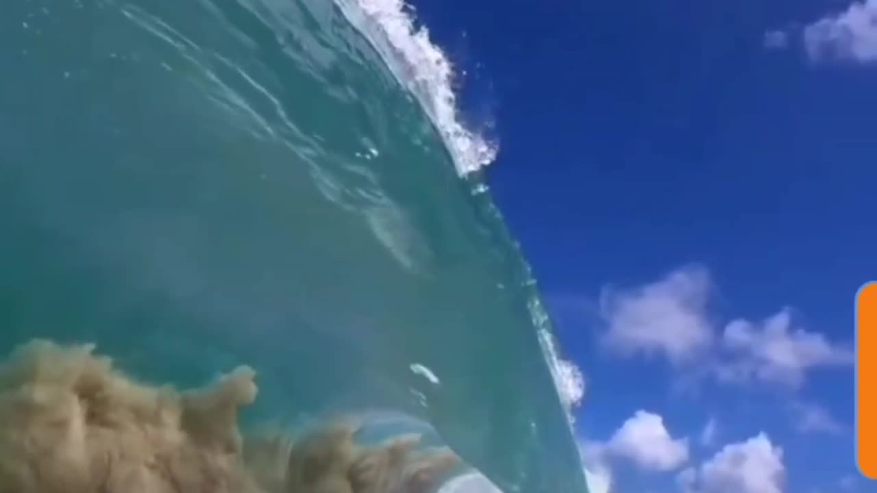 Mystical Ocean: Huge Wave in Slow Motion - A Magical World Revealed