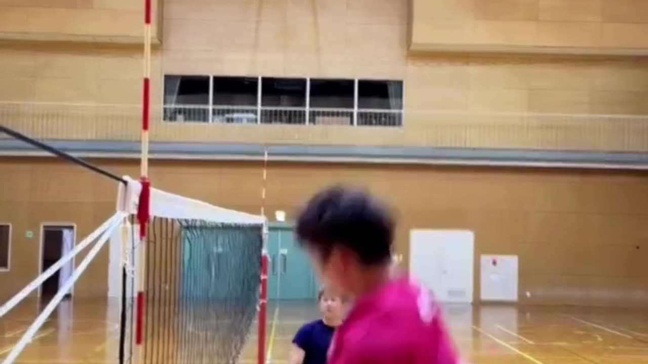 Aggressive Volleyball Attacks Near the Net—Feel the Power! 💥🏐🔥