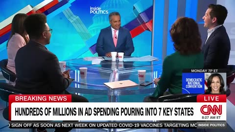 CNN's Road to 270 shows Trump's advantage over Biden has evaporated with Harris at top of the ticket