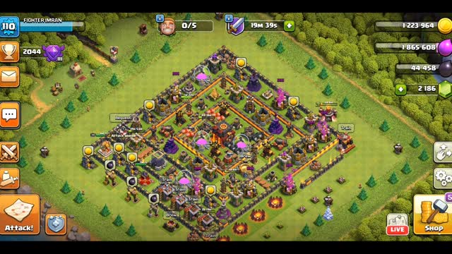 Clash of clan atack 3 star trick