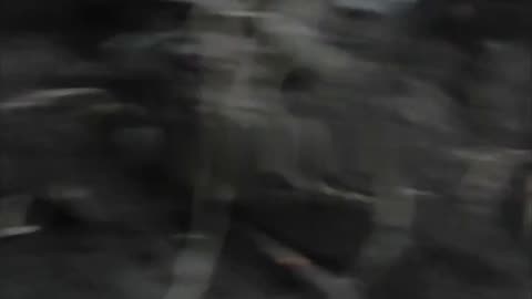 Russian Soldier Films a Ukrainian Drone Strike on His Bunker(Insane)