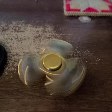 Gold Fidget spinner