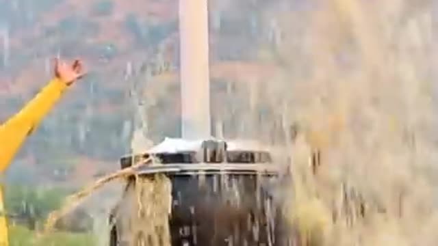 World Biggest CocaCola Bottels Fountain