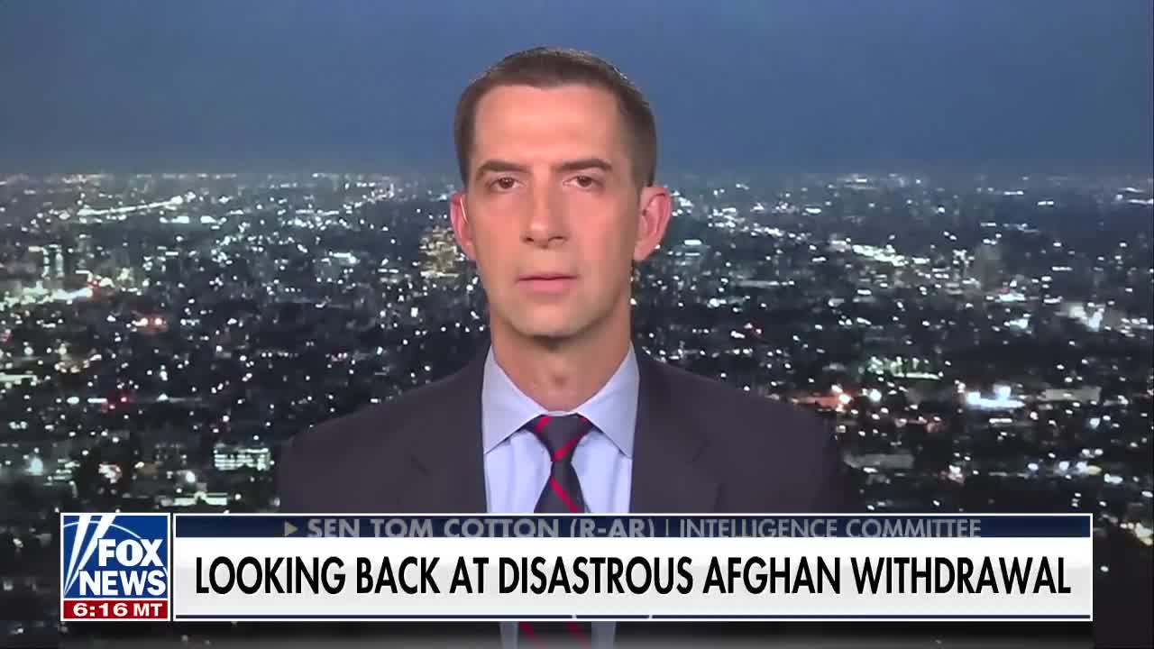 Tom Cotton: Biden cannot bury this