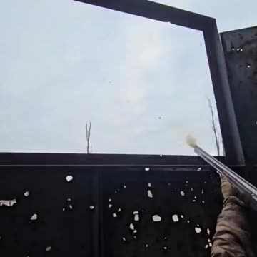 Russian Shoots a Drone Out of the Sky