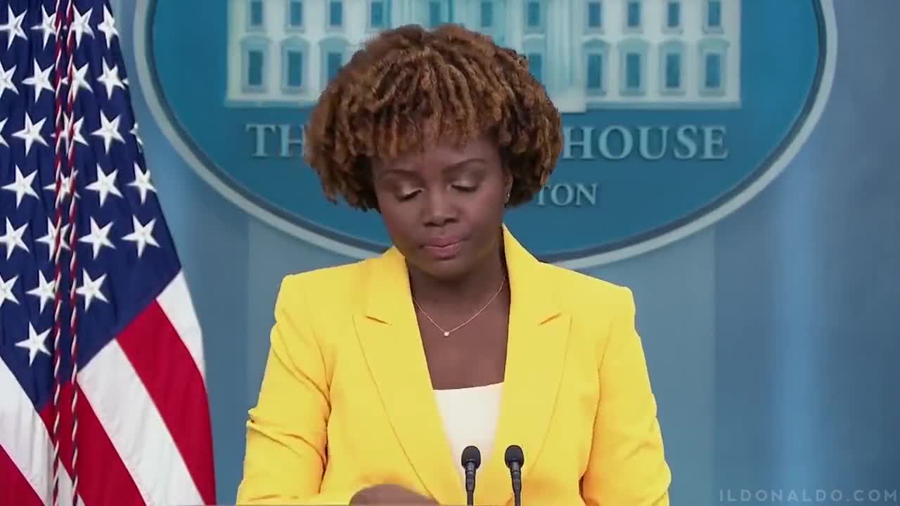 Every time Karine hits the mic.