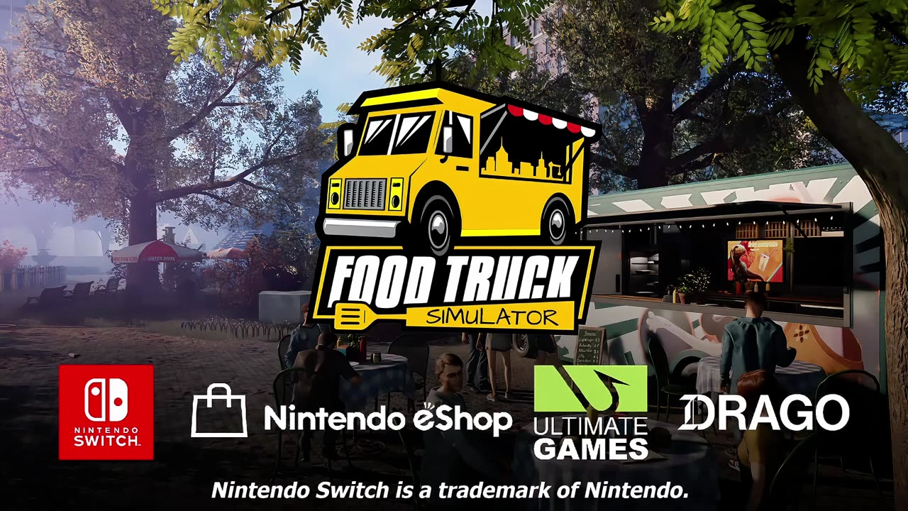 🚚🍔Food Truck Simulator Nintendo Switch Trailer