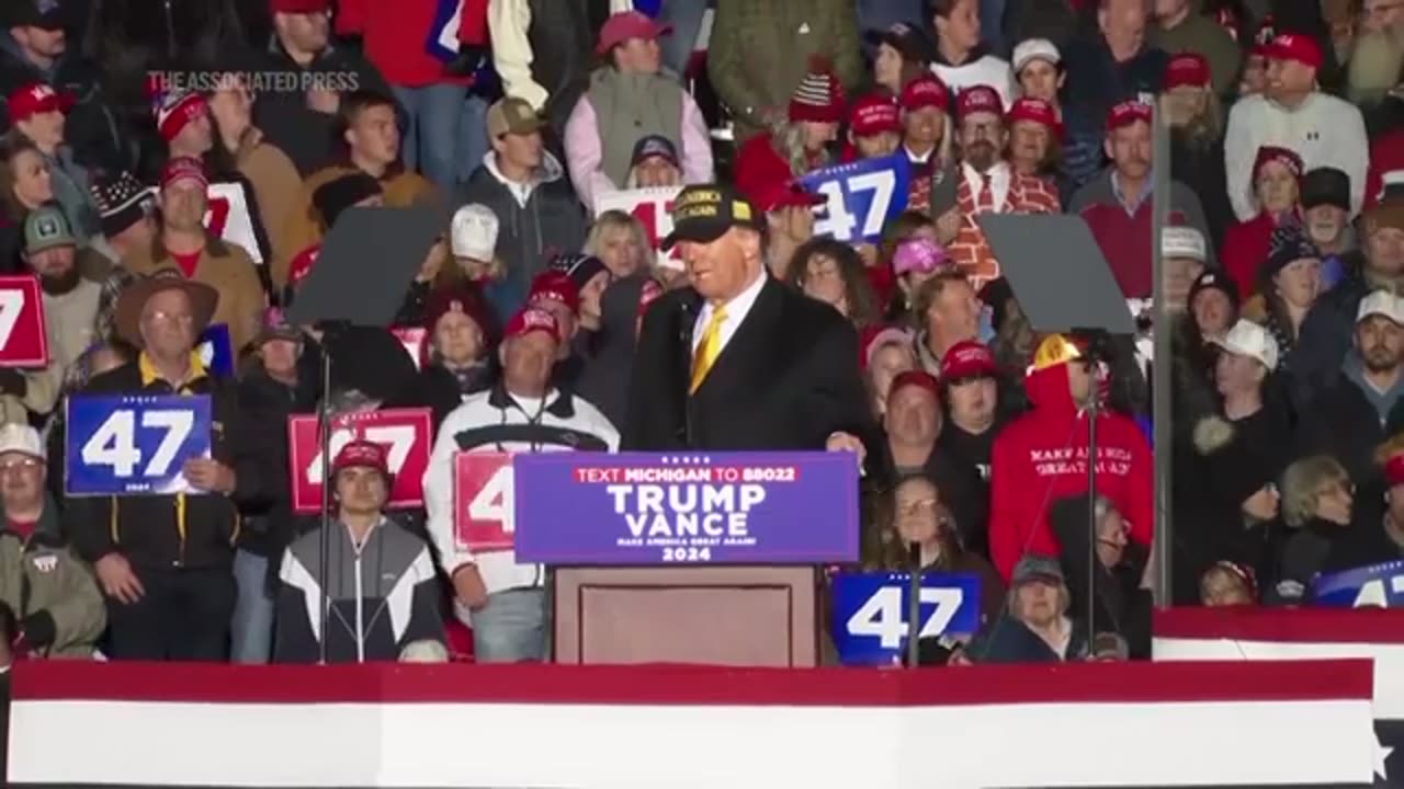 Trump promises to end inflation at Michigan rally, attacks Harris for partying with Beyonce