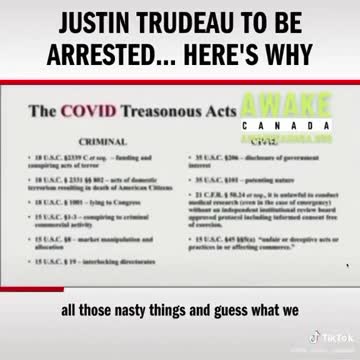 Explosive !! Justine Trudeau about to be arrested ..