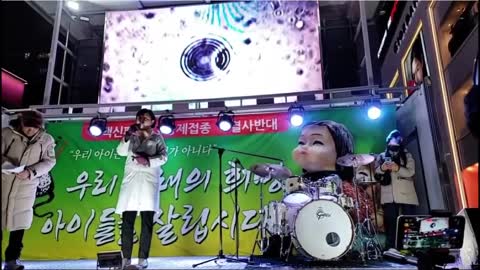 [2021.12.18] 산부인과의사 이영미원장 강남역앞에서 백신성분 2차 공개