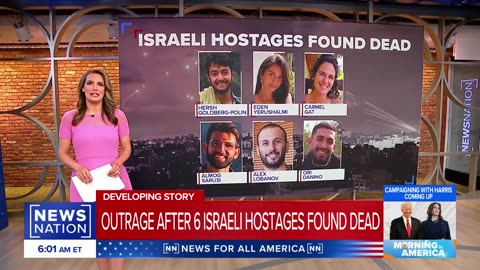 'We need a deal now': Protesters angered after 6 hostages found dead in Gaza | Morning in America