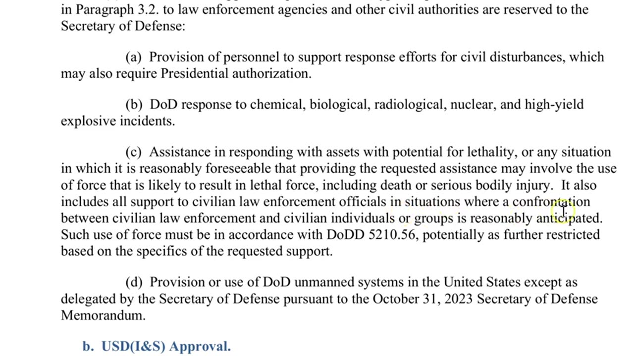 This Is Big! Federal Directive Issued That Allows Military to Use ‘LETHAL FORCE’ Against Americans