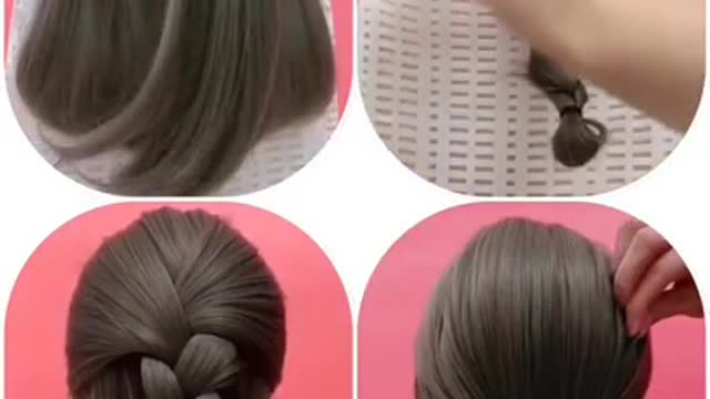 EASY AND FAST HAIRSTYLES